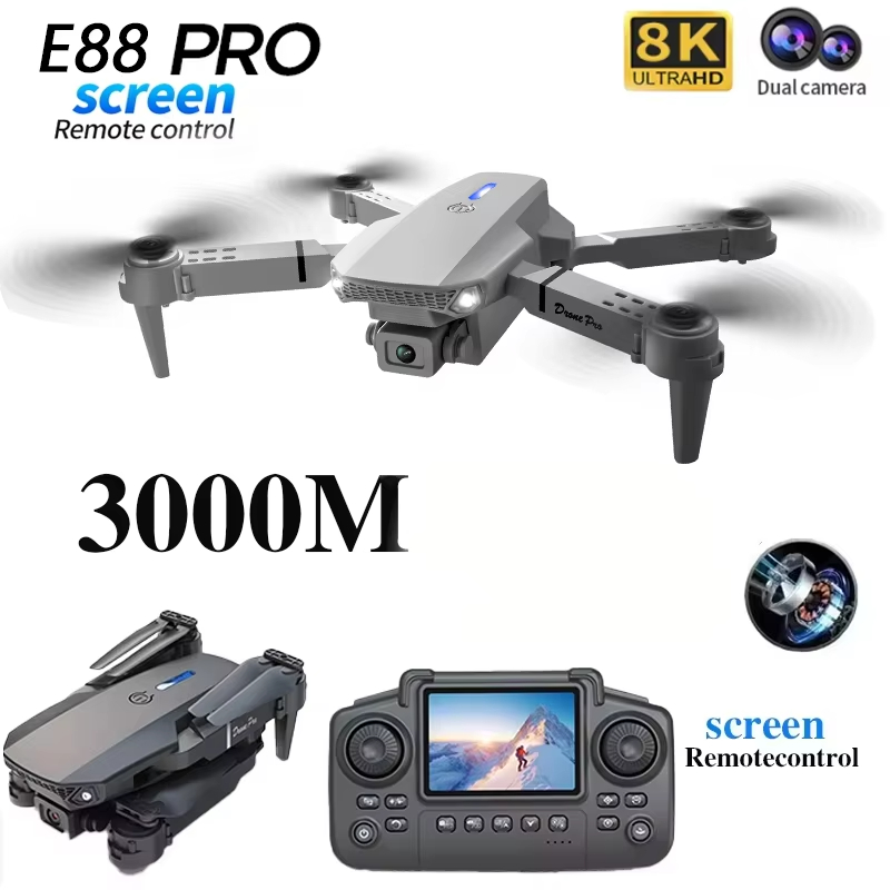 Drone E88 Rc Quadcopter - 2026 Yeni E88 Drone 8K HD