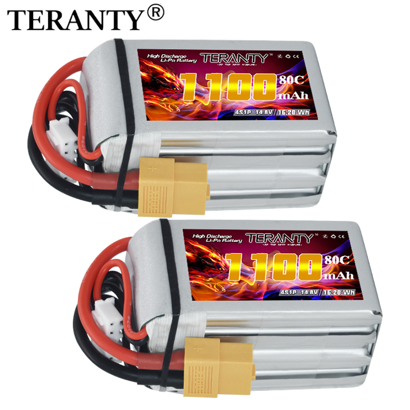 Drone Rc Leading - TERANTY 4S 1100mAh 80C/160C Lipo Pil