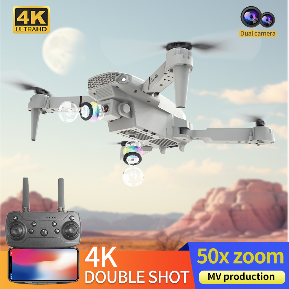 2026 YENİ E88 Profesyonel HD 4 - Drone E88 Rc Quadcopter incelemesi ve fiyatı