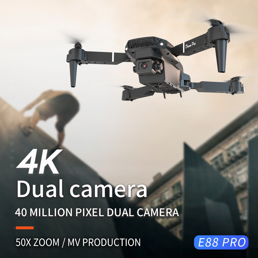 2026 YENİ E88 Profesyonel HD 4 - Drone E88 Rc Quadcopter incelemesi ve fiyatı