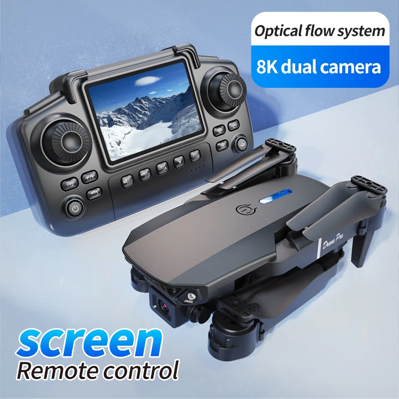 Profesyonel E88 PRO Drone, Ekr - Drone E88 Rc Quadcopter incelemesi ve fiyatı