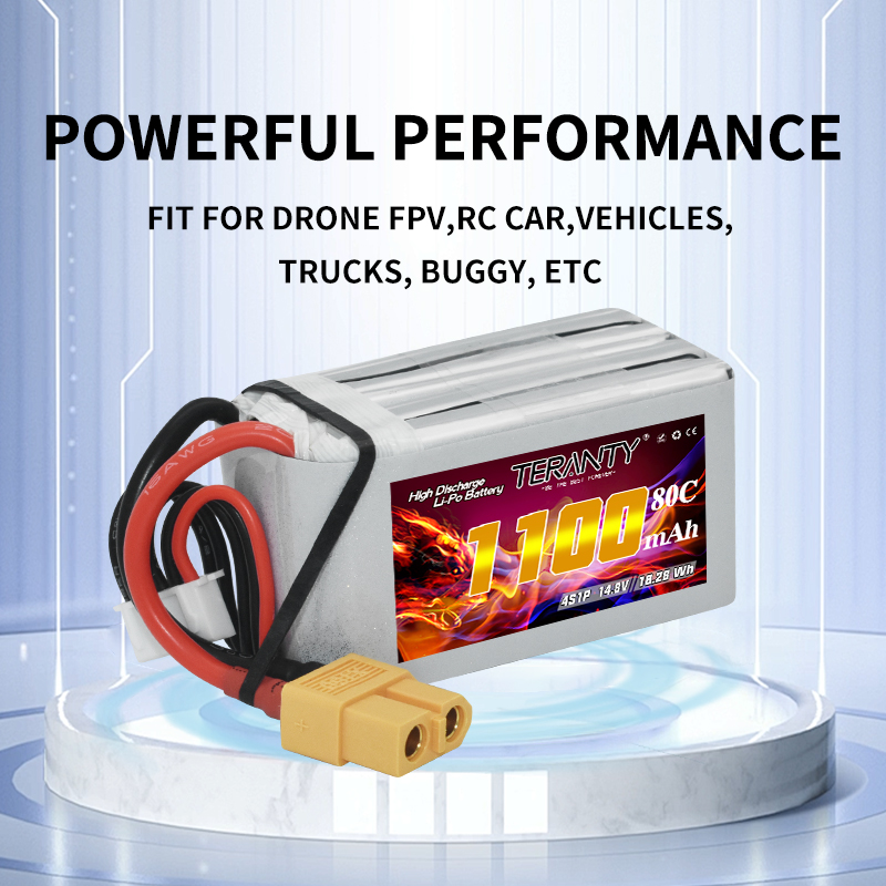 TERANTY 4S 1100mAh 80C/160C Li - Drone Rc Leading incelemesi ve fiyatı